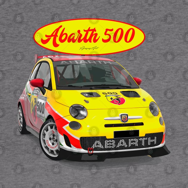 ABARTH 500 500 by PjesusArt